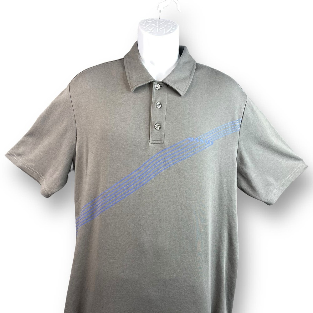 Oakley Men's Polo Shirt Short Sleeves Gray Size Large
